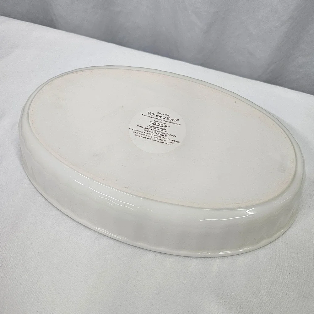 Villeroy & Boch Design Naif Vilbofour Oval Baker Roaster 12.75
